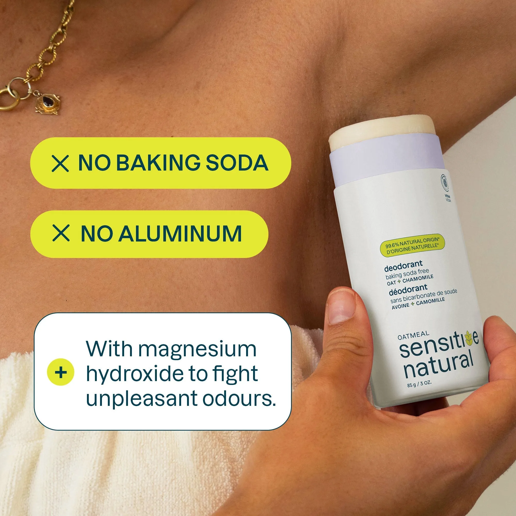 Baking soda-free deodorant  : SENSITIVE SKIN