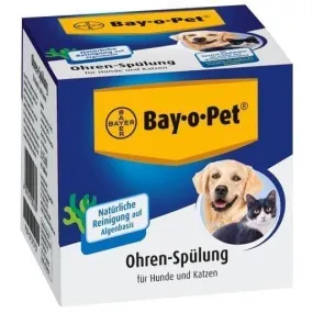 BAY-O-PET ear rinse, ear wax removal for dogs, cats