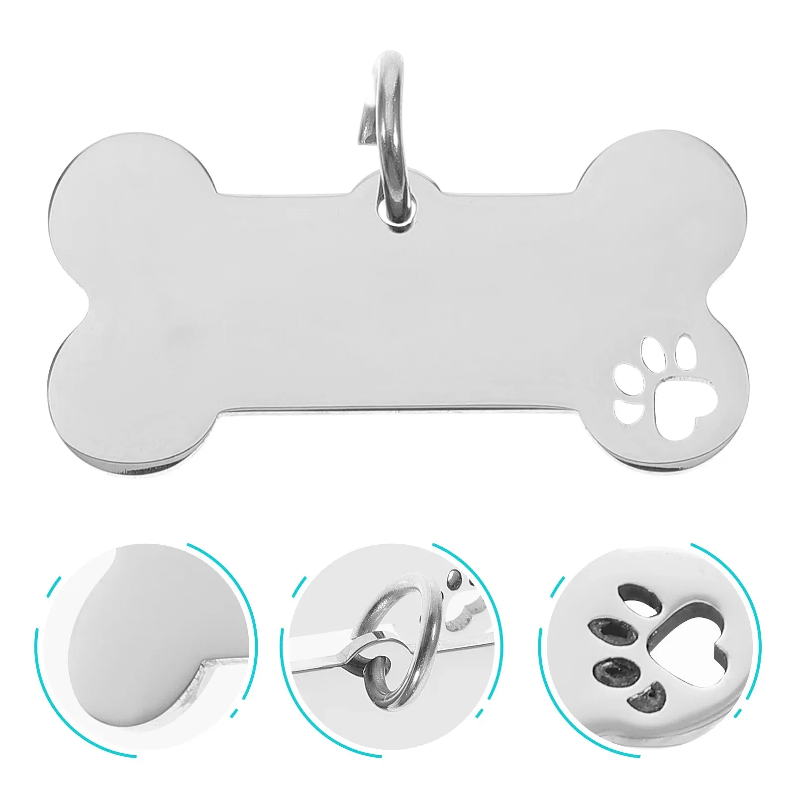 Blank Metal Custom for Pets Personalized Collar