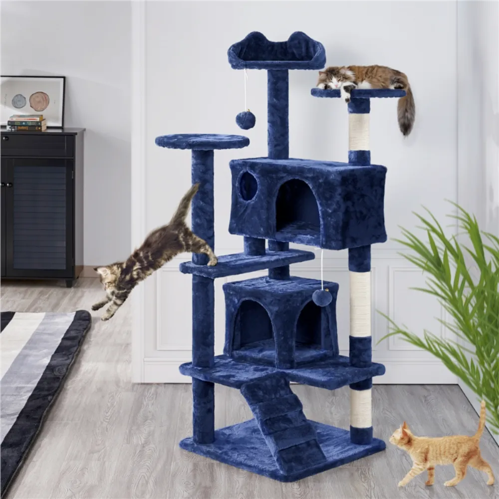 Cat Climbing Sisal Rope Tower