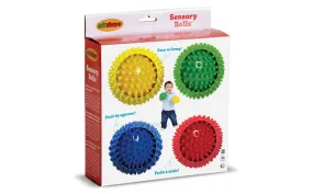 Edushape Opaque Sensory Balls (4 pack)