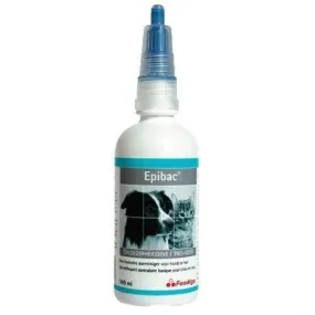 EPIBAC alkaline ear cleaner for dogs, cats chlorhexidine digluconate