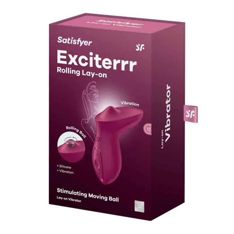 Exciterrr Berry Rolling Lay-On: Premium Adjustable Massage Tool