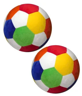 FunBlast Soft Ball for Kids - Plush Ball for Babies, Ball for Kids, Rattle Ball, Soft Balls for Baby, Balls for Babies, Toys for Kids, Football for Kids (Pack of 2 Pcs) (15 cm)