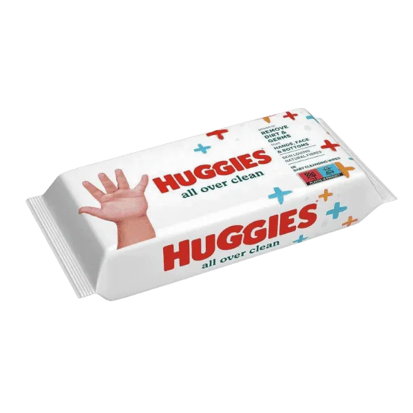 HUGGIES ALL OVER CLEAN BABY WIPES 56PCS