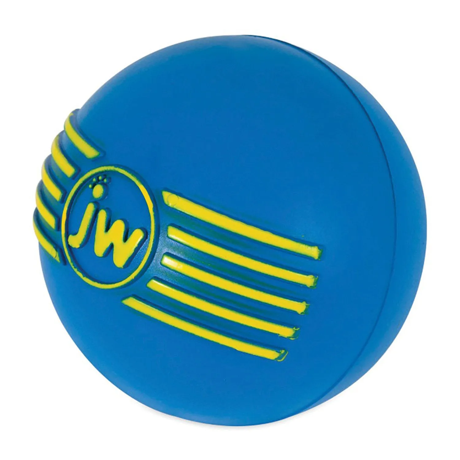 JW iSqueak Ball Rubber Dog Toy - Assorted Colour