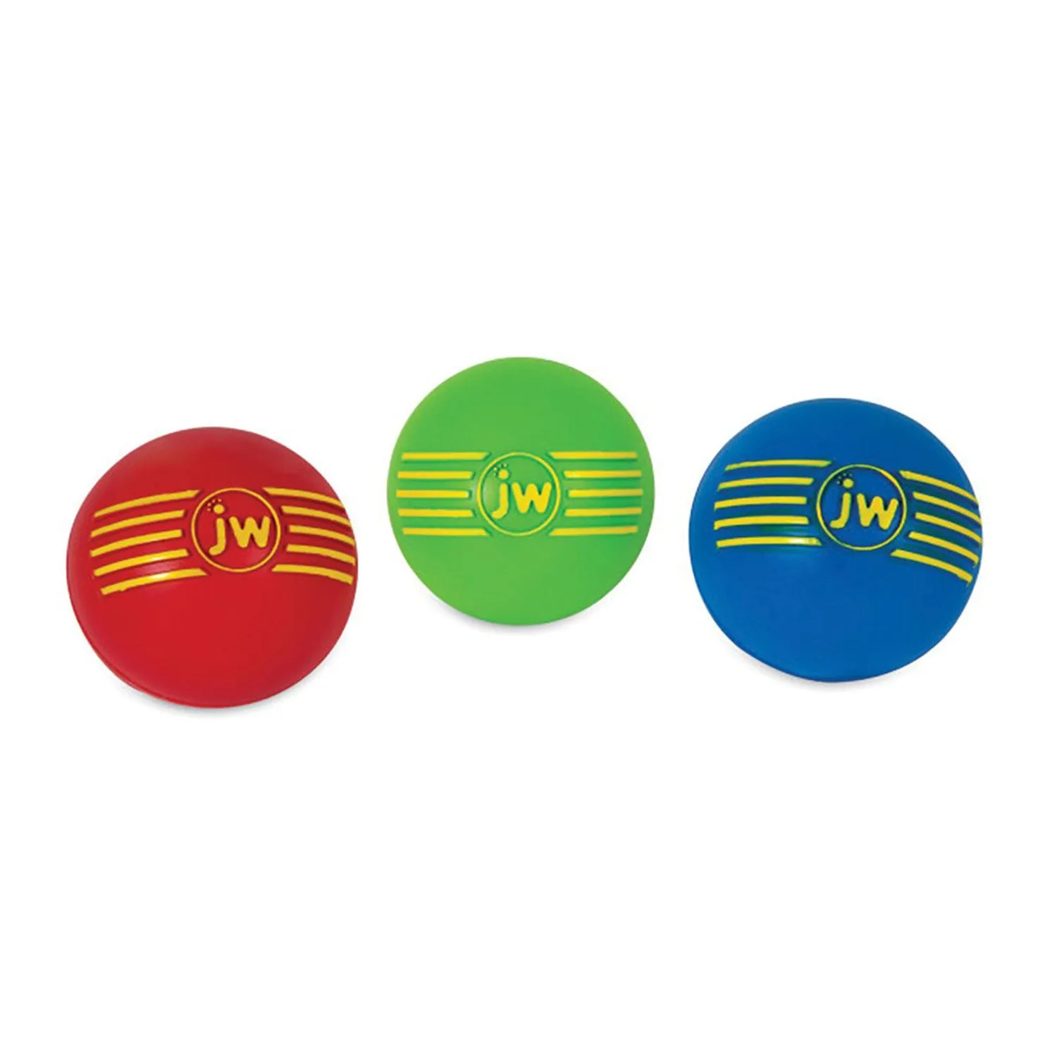 JW iSqueak Ball Rubber Dog Toy - Assorted Colour