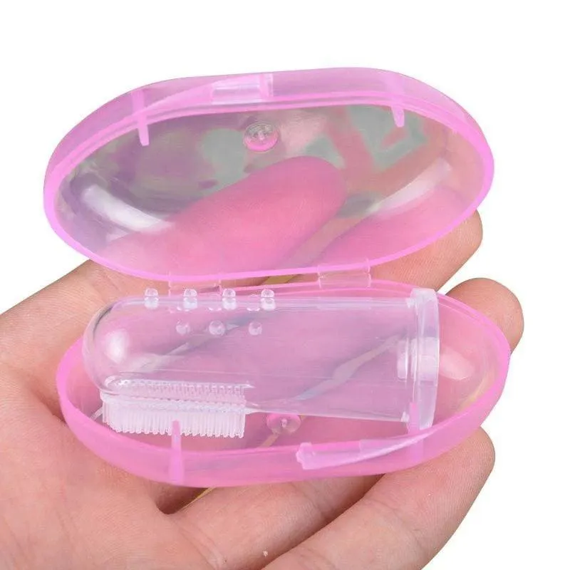 Pet Dental Finger Toothbrush for Cats and Dogs: Fresh Breath & Healthy Gums