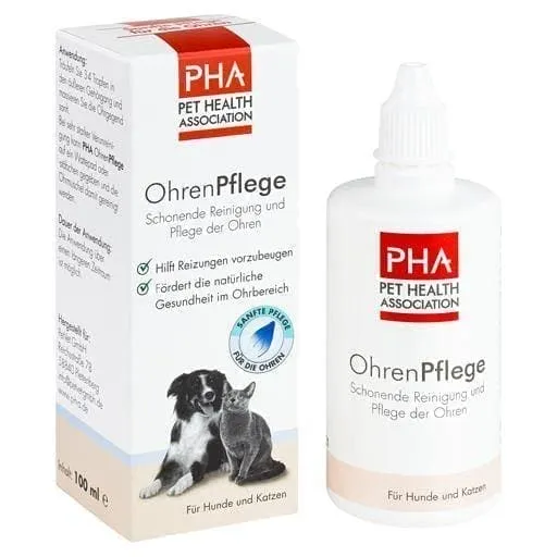 PHA ear care for dogs and cats