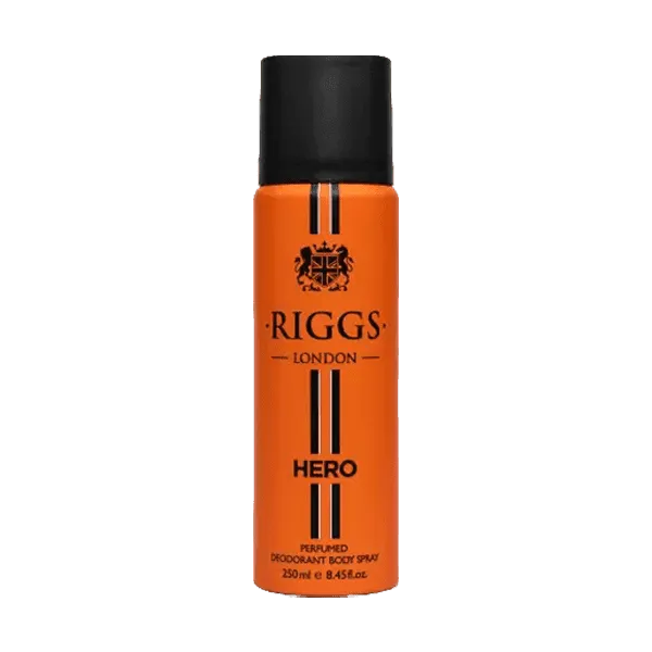 RIGGS LONDON HERO DEODORANT BODY SPRAY 250ML