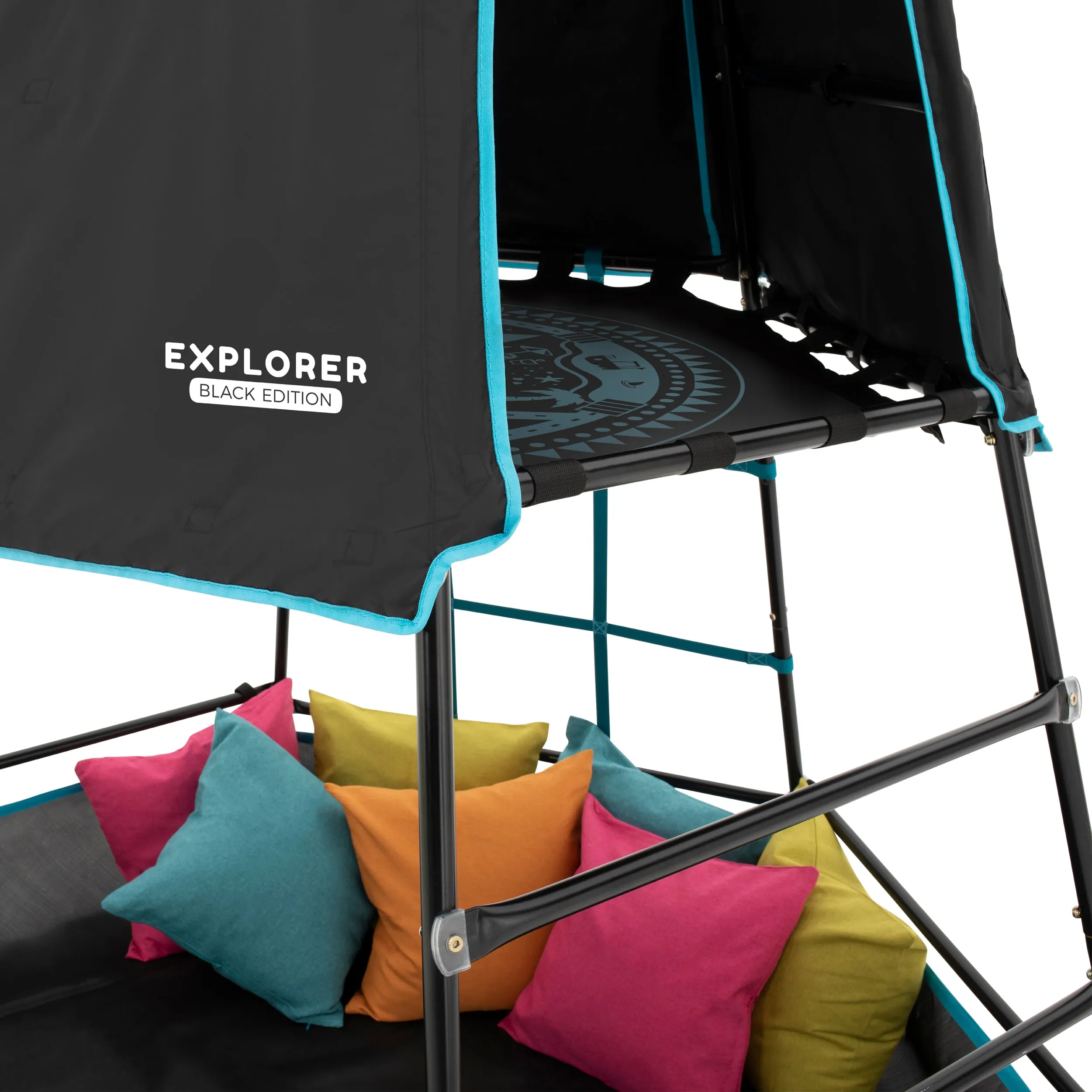 TP Explorer Metal Climbing Frame Black Edition