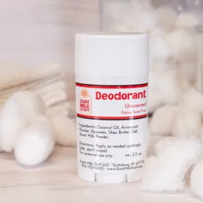 Unscented Baking Soda Free Deodorant