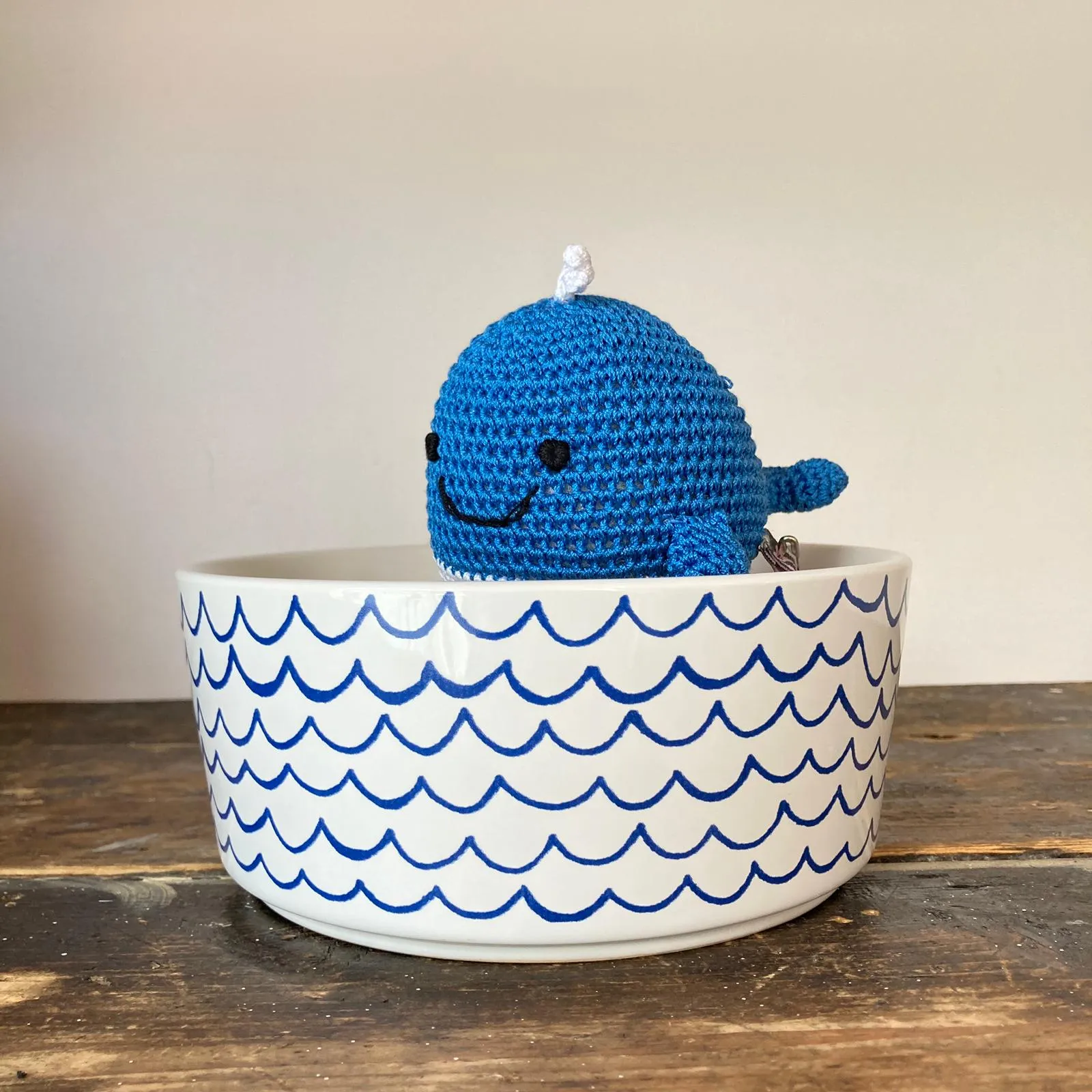 Whale Ball Dog Toy